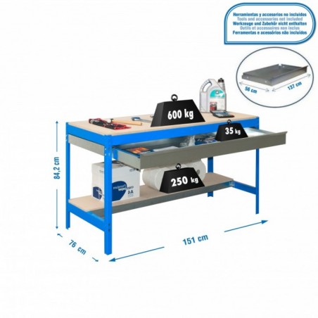 SIMONWORK BT0 BOX 1500 AZUL/MADERA