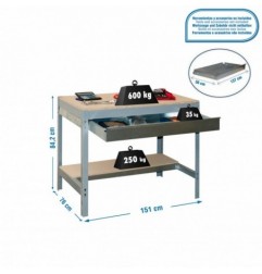 SIMONWORK BT0 BOX 1500 GRIS/MADERA