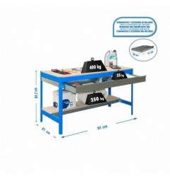 SIMONWORK BT0 BOX 900 AZUL/MADERA