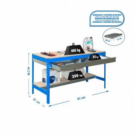 SIMONWORK BT0 BOX 900 AZUL/MADERA