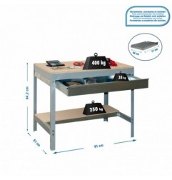 SIMONWORK BT0 BOX 900 GRIS/MADERA