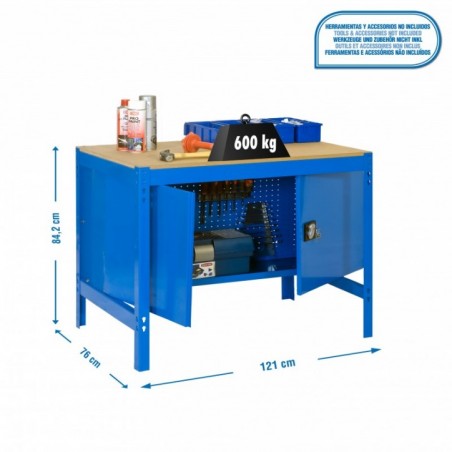 SIMONWORK BT0 CABINET 1200 AZUL/MADERA
