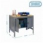 SIMONWORK BT0 CABINET 1200 GRIS/MADERA