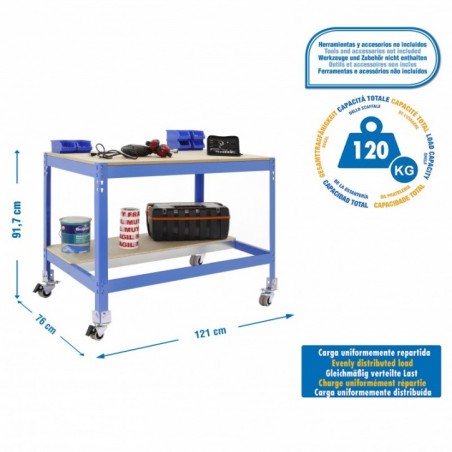 SIMONWORK MOBILE BT0 1200 AZUL/MADERA