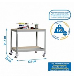 SIMONWORK MOBILE BT0 1200 GRIS/MADERA