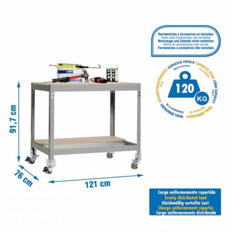 SIMONWORK MOBILE BT0 1500 GRIS/MADERA