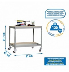SIMONWORK MOBILE BT0 900 GRIS/MADERA