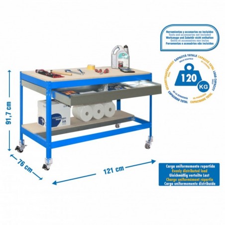 SIMONWORK MOBILE BT0 BOX 1200 AZUL/MADERA
