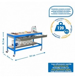 SIMONWORK MOBILE BT0 BOX 1500 AZUL/MADERA