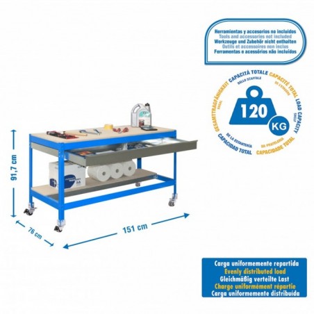 SIMONWORK MOBILE BT0 BOX 1500 AZUL/MADERA