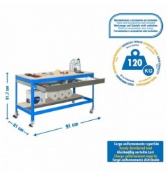 SIMONWORK MOBILE BT0 BOX 900 AZUL/MADERA