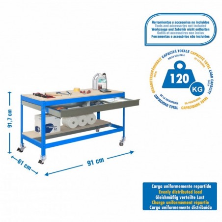 SIMONWORK MOBILE BT0 BOX 900 AZUL/MADERA