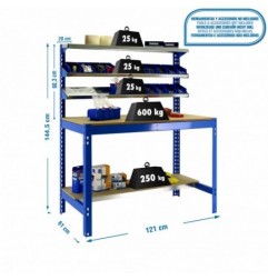 SIMONWORK BT1 1200 AZUL/MADERA