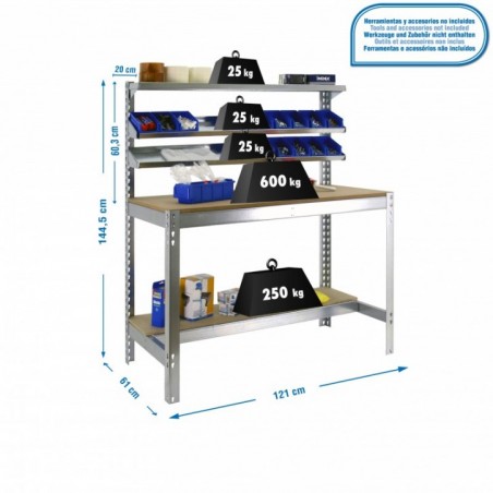 SIMONWORK BT1 1200 GALVA/MADERA