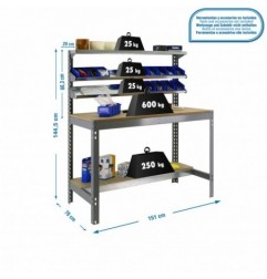 SIMONWORK BT1 1500 GRIS/MADERA