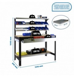 SIMONWORK BT1 BOX 1200 ANTRACITA/MADERA