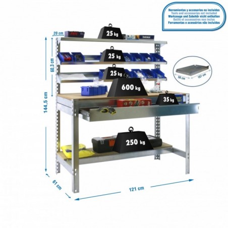 SIMONWORK BT1 BOX 1200 GALVA/MADERA
