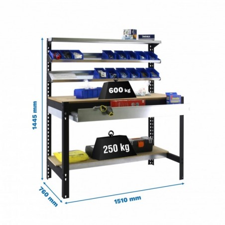 SIMONWORK BT1 BOX 1500 ANTRACITA/MADERA