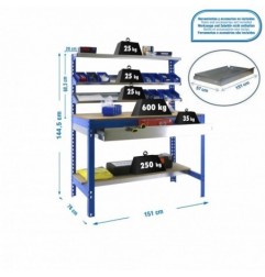 SIMONWORK BT1 BOX 1500 AZUL/MADERA