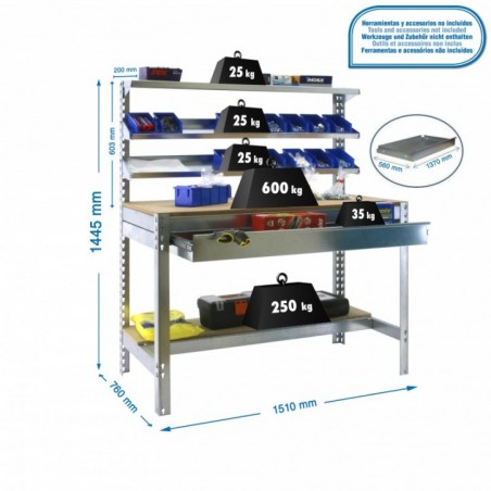 SIMONWORK BT1 BOX 1500 GALVA/MADERA