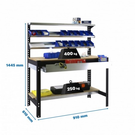 SIMONWORK BT1 BOX 900 ANTRACITA/MADERA