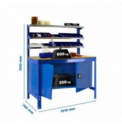 SIMONWORK BT1 CABINET 1200 AZUL/MADERA