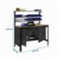 SIMONWORK BT1 CABINET 900 ANTRACITA/MADERA