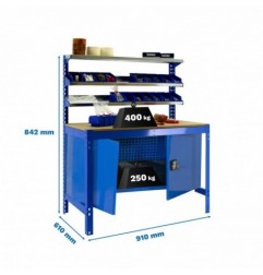 SIMONWORK BT1 CABINET 900 AZUL/MADERA