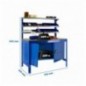 SIMONWORK BT1 CABINET 900 AZUL/MADERA