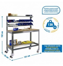 SIMONWORK MOBILE BT1 1500 GRIS/MADERA