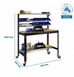 SIMONWORK MOBILE BT1 900 ANTRACITA/MADERA