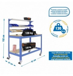 SIMONWORK MOBILE BT1 900 AZUL/MADERA