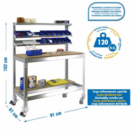 SIMONWORK MOBILE BT1 900 GALVA/MADERA
