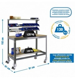 SIMONWORK MOBILE BT1 900 GRIS/MADERA