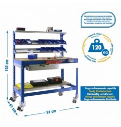 SIMONWORK MOBILE BT1 BOX 900 AZUL/MADERA