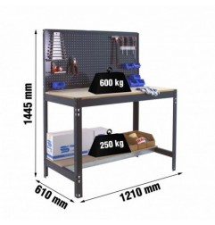 SIMONWORK BT2 1200 ANTRACITA/MADERA