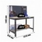 SIMONWORK BT2 1200 ANTRACITA/MADERA