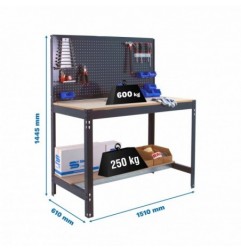 SIMONWORK BT2 1500 ANTRACITA/MADERA