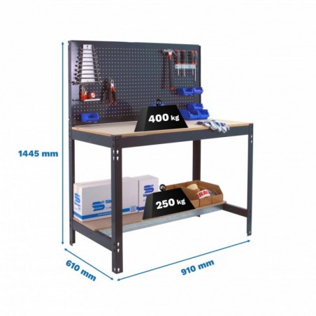 SIMONWORK BT2 900 ANTRACITA/MADERA