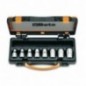 920FTX/C8 Juego de 8 vasos de 1/2&quot, Torx&reg,, en caja de metal