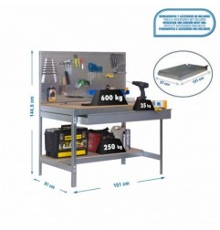 SIMONWORK BT2 BOX 1500 GALVA/MADERA