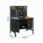 SIMONWORK BT2 CABINET 1200 ANTRACITA/MADERA
