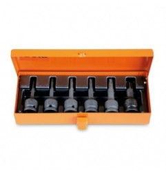 720TX/C6 Juego de 6 vasos de impacto de 1/2&quot, con punta Torx&reg,, en caja de chapa