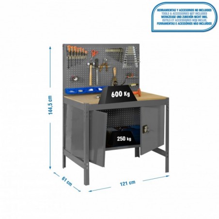 SIMONWORK BT2 CABINET 1200 GRIS/MADERA