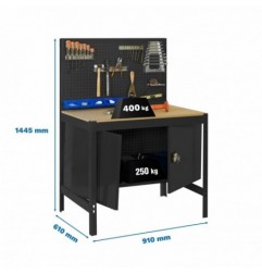 SIMONWORK BT2 CABINET 900 ANTRACITA/MADERA
