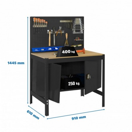 SIMONWORK BT2 CABINET 900 ANTRACITA/MADERA