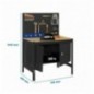 SIMONWORK BT2 CABINET 900 ANTRACITA/MADERA