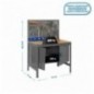 SIMONWORK BT2 CABINET 900 GRIS/MADERA