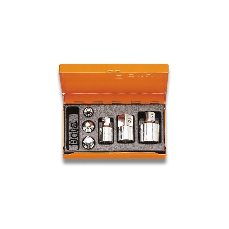 902R/C6 Juego de 6 adaptadores para vasos, en caja de metal