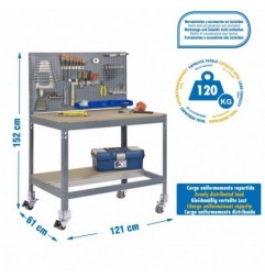 SIMONWORK MOBILE BT2 1200 GRIS/MADERA